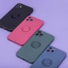 Samsung Galaxy A13 5G Szilikon tok hátlapi gyűrűvel fekete-5900495955036 4 kép