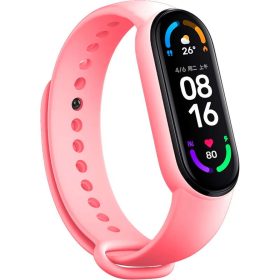 Xiaomi Mi Band 5/6 óraszíj rózsaszín-5900217894148 2 kép