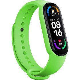 Xiaomi Mi Band 5/6 óraszíj zöld-5900217894186 1 kép