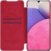 Samsung Galaxy A33 5G Nillkin Qin bőr fliptok piros-6902048237261 3 kép