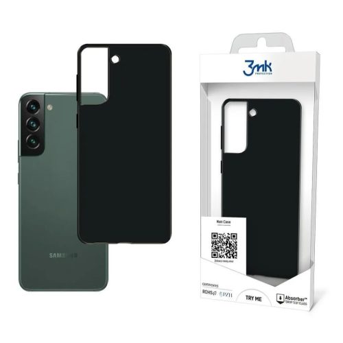 Samsung S22+ Plus 3MK matt tok fekete-5903108445108 1 kép