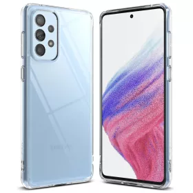 Samsung Galaxy A73 Ringke Fusion PC és TPU tok átlátszó-8809848205316 8 kép