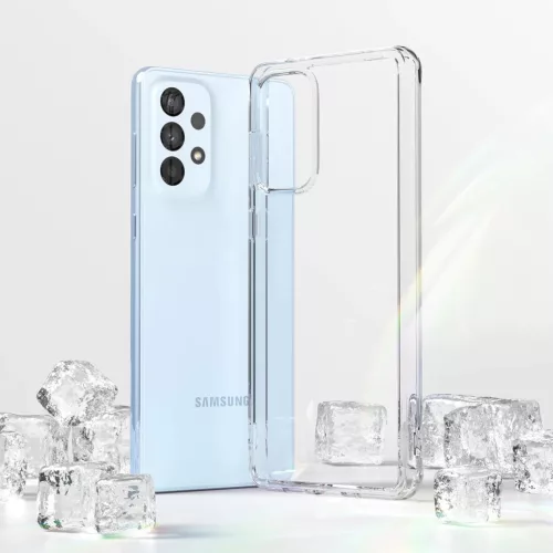 Samsung Galaxy A73 Ringke Fusion PC és TPU tok átlátszó-8809848205316 1 kép