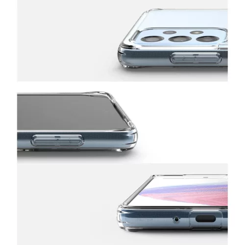 Samsung Galaxy A73 Ringke Fusion PC és TPU tok átlátszó-8809848205316 5 kép
