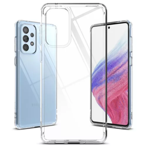 Samsung Galaxy A73 Ringke Fusion PC és TPU tok átlátszó-8809848205316 6 kép