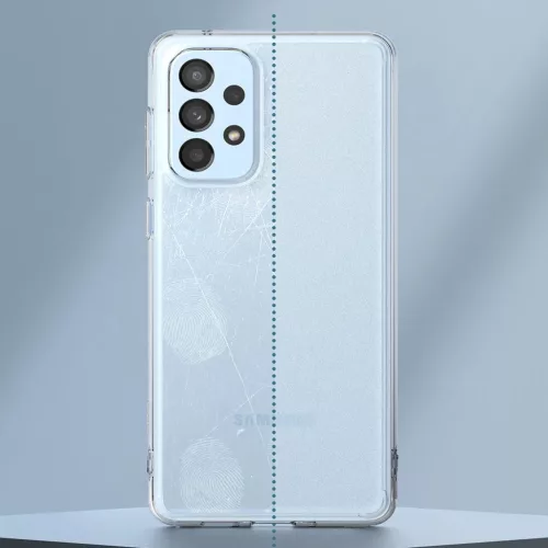 Samsung Galaxy A73 Ringke Fusion PC és TPU tok áttetsző-8809848205347 9 kép
