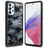 Samsung Galaxy A73 Ringke Fusion Matte TPU tok terepmintás fekete-8809848205378 8 kép