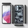 Samsung Galaxy A73 Ringke Fusion Matte TPU tok terepmintás fekete-8809848205378 2 kép