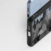 Samsung Galaxy A73 Ringke Fusion Matte TPU tok terepmintás fekete-8809848205378 5 kép