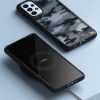 Samsung Galaxy A73 Ringke Fusion Matte TPU tok terepmintás fekete-8809848205378 7 kép