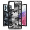 Samsung Galaxy A73 Ringke Fusion Matte TPU tok terepmintás fekete-8809848205378 9 kép