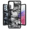 Samsung Galaxy A73 Ringke Fusion Matte TPU tok terepmintás fekete-8809848205378 9 kép