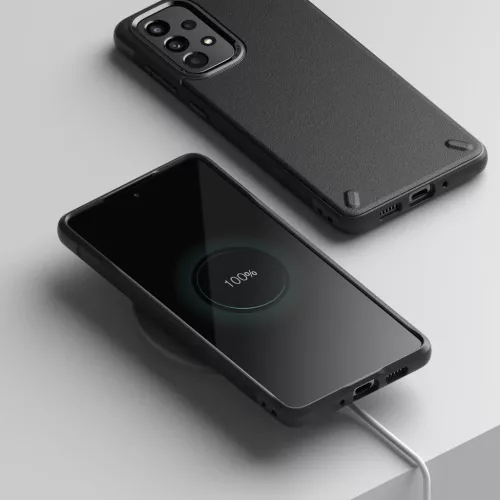 Samsung Galaxy A73 Ringke Onyx fokozott védelmet nyújtó tok fekete-8809848207211 6 kép