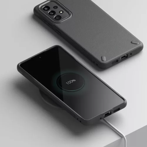 Samsung Galaxy A73 Ringke Onyx fokozott védelmet nyújtó tok szürke-8809848207242 5 kép