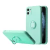 Samsung Galaxy A03S Vennus szilikon tok hátlapi gyűrűvel türkiz-5900217928294 1 kép