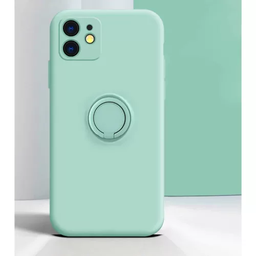 Samsung Galaxy A03S Vennus szilikon tok hátlapi gyűrűvel türkiz-5900217928294 6 kép