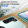 iPhone 13 Pro Max ütésálló fekete tok, kihajtható mágnesezhető - 4 kép
