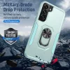 iPhone 13 Pro ütésálló fehér-rózsaszín tok, kihajtható mágnes- 3 kép