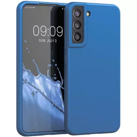 Samsung S22 Ultra kék szilikon TPU tok shockproof- 1 kép