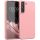 Samsung S22 Plus halvány rózsaszín szilikon TPU tok shockproof- 1 kép