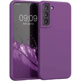 Samsung S22 Plus lila szilikon TPU tok shockproof- 1 kép