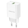 Borofone BN5 Jingrui USB Hálózati töltő QC 3.0 18W fehér-6931474753656 7 kép