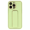 iPhone 13 Pro Tel Protect Luxury bőr tok támasztékkal menta-5900217920816 3 kép