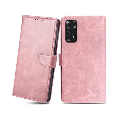 Xiaomi Redmi Note 11 5G mágneses PU bőr fliptok kártyatartóval ró- 1 kép