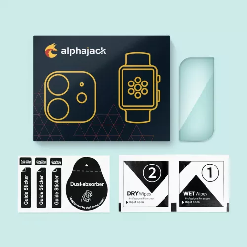 Samsung Galaxy S22+ Plus kamera lencse védő üvegfólia Alphajack 1d- 1 kép