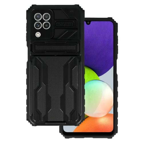 Samsung Galaxy A22 4G/M22 4G Tel Protect Combo tok fekete-5900217915676 1 kép