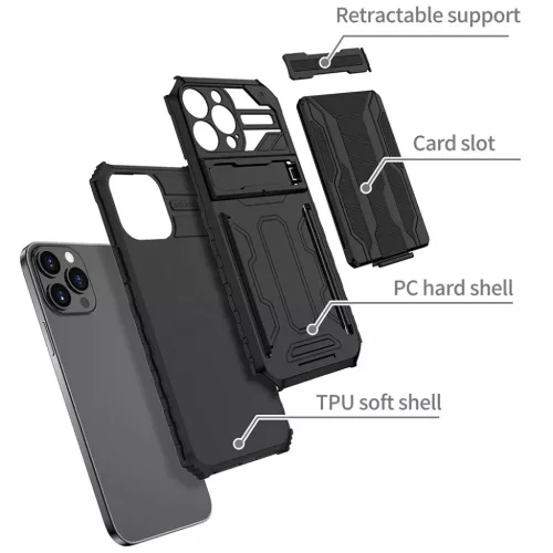 Samsung Galaxy A73 5G Tel Protect Combo tok fekete-5900217926634 4 kép