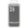 Samsung Galaxy A03S Tel Protect Leather Carbon szénszál mintás tok -5900217914129 1 kép