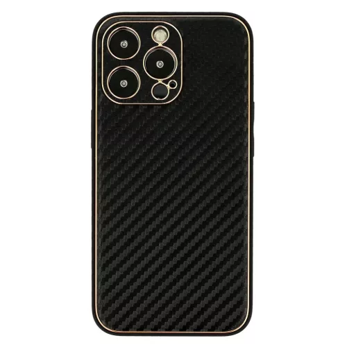Samsung Galaxy A03S Tel Protect Leather Carbon szénszál mintás tok -5900217914129 6 kép