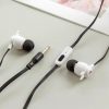 Casni CS-178 fülhallgató mikrofonnal 3.5mm jack fehér-5900217356691 3 kép