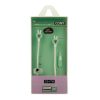 Casni CS-178 fülhallgató mikrofonnal 3.5mm jack zöld-5900217356684 1 kép