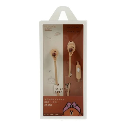 Casni CS-180 fülhallgató mikrofonnal 3.5mm jack bézs-5900217356660 1 kép