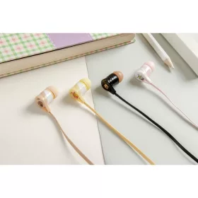 Casni CS-180 fülhallgató mikrofonnal 3.5mm jack sárga-5900217356639 1 kép