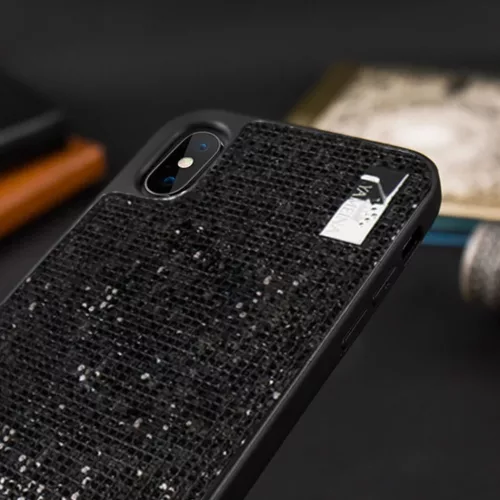 iPhone XS MAX BAG flitteres tok fekete-5900217271598 3 kép