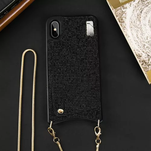 iPhone XS MAX BAG flitteres tok fekete-5900217271598 7 kép