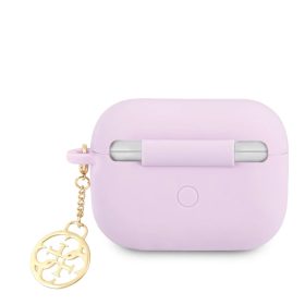 Airpods Pro 1/2 Guess 4G Charms szilikon tok lila-3666339039288 1 kép