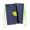 Motorola Moto E7 Power/E7i Power Telone Fancy fliptok sötétkék/lime-5900217927686 4 kép