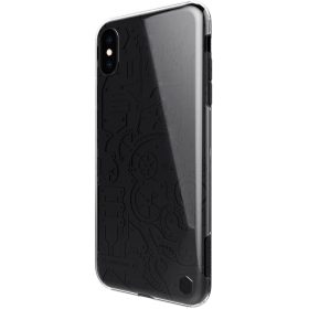 iPhone XS MAX Nillkin Machinery hybrid tok fekete-6902048167599 1 kép