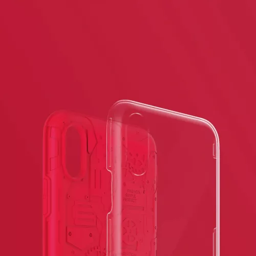 iPhone XS MAX Nillkin Machinery hybrid tok fekete-6902048167599 7 kép