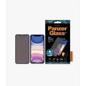   iPhone XR PanzerGlass E2E MicroFracture Antibakteriális tokbarát üvegfólia fekete