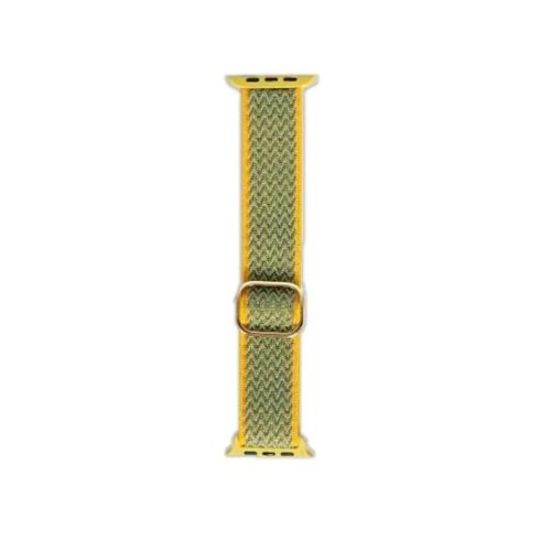Apple Watch 38/40/41 mm Beline Textile óraszíj sárga-5904422914394 1 kép