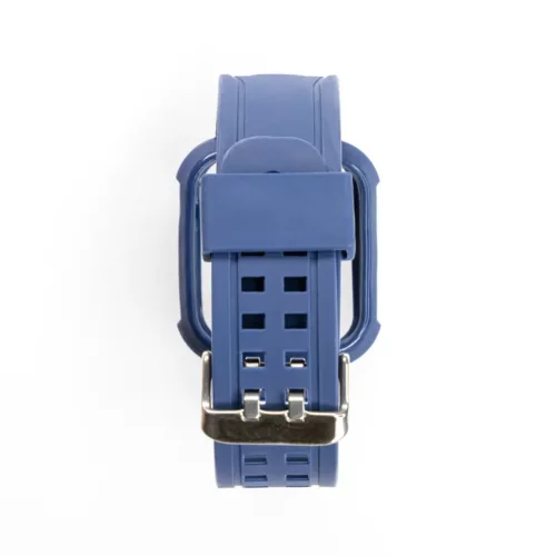 Apple Watch 42/44/45 mm Beline Silicone óraszíj + tok kék-5904422914325 2 kép