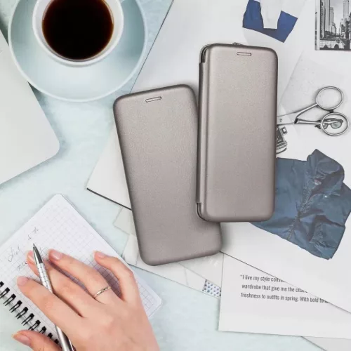 Xiaomi Poco M4 Pro 5G Forcell Elegance fliptok szürke-5903396150777 2 kép