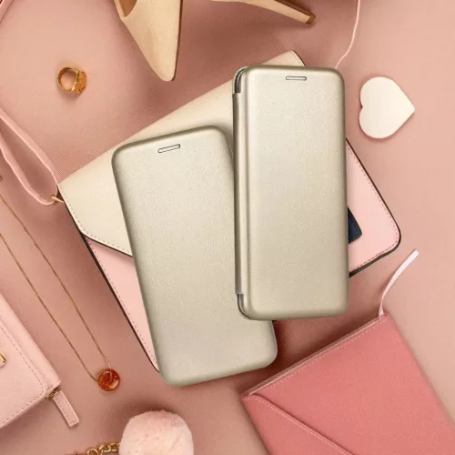 Xiaomi Poco M4 Pro 5G Forcell Elegance fliptok arany-5903396150784 2 kép