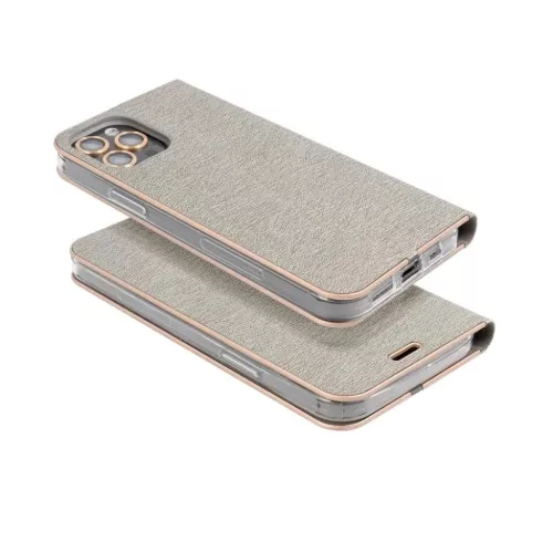 Xiaomi Poco M4 Pro 5G Forcell Luna Gold fliptok szürke-5903396150043 5 kép