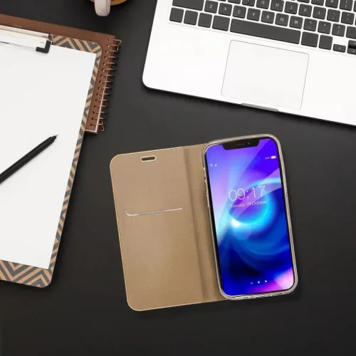 Xiaomi Poco M4 Pro 5G Forcell Luna Gold fliptok arany-5903396150050 4 kép